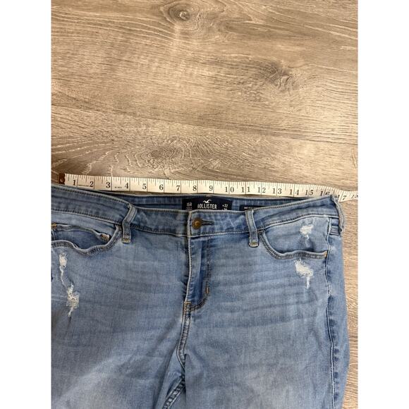 Hollister Womens Skinny Jeans 5R W27 L30 Dark Wash Mid-Rise - Picture 3 of 5